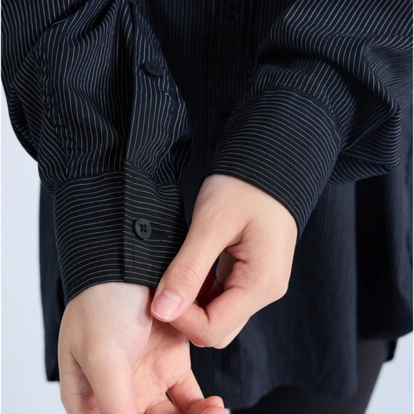 BUFFBUNNY Boyfriend Button Up Shirt - Picture 4 of 8